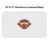 4 X 7 Aluminum License Plate  Thumbnail