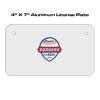 4 X 7 Aluminum License Plate  Thumbnail