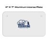 4 X 7 Aluminum License Plate  Thumbnail