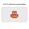 4 X 7 Aluminum License Plate  Thumbnail