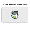 4 X 7 Aluminum License Plate  Thumbnail