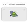 4 X 7 Aluminum License Plate  Thumbnail