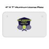 4 X 7 Aluminum License Plate  Thumbnail