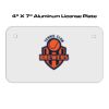 4 X 7 Aluminum License Plate  Thumbnail