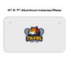 4 X 7 Aluminum License Plate  Thumbnail