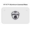 4 X 7 Aluminum License Plate  Thumbnail