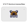 4 X 7 Aluminum License Plate  Thumbnail