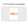 4 X 7 Aluminum License Plate  Thumbnail