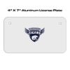 4 X 7 Aluminum License Plate  Thumbnail