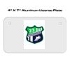 4 X 7 Aluminum License Plate  Thumbnail