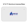 4 X 7 Aluminum License Plate  Thumbnail