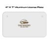 4 X 7 Aluminum License Plate  Thumbnail