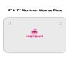 4 X 7 Aluminum License Plate  Thumbnail
