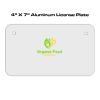 4 X 7 Aluminum License Plate  Thumbnail