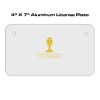 4 X 7 Aluminum License Plate  Thumbnail