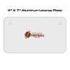 4 X 7 Aluminum License Plate  Thumbnail