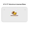 4 X 7 Aluminum License Plate  Thumbnail