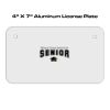 4 X 7 Aluminum License Plate  Thumbnail