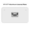 4 X 7 Aluminum License Plate  Thumbnail