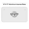 4 X 7 Aluminum License Plate  Thumbnail