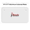4 X 7 Aluminum License Plate  Thumbnail