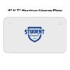 4 X 7 Aluminum License Plate  Thumbnail