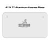 4 X 7 Aluminum License Plate  Thumbnail