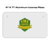 4 X 7 Aluminum License Plate  Thumbnail