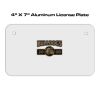 4 X 7 Aluminum License Plate  Thumbnail