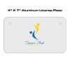4 X 7 Aluminum License Plate  Thumbnail