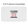4 X 7 Aluminum License Plate  Thumbnail