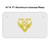 4 X 7 Aluminum License Plate  Thumbnail