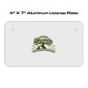 4 X 7 Aluminum License Plate  Thumbnail