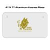 4 X 7 Aluminum License Plate  Thumbnail