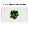 4 X 7 Aluminum License Plate  Thumbnail