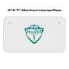 4 X 7 Aluminum License Plate  Thumbnail