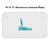 4 X 7 Aluminum License Plate  Thumbnail
