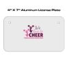 4 X 7 Aluminum License Plate  Thumbnail