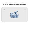 4 X 7 Aluminum License Plate  Thumbnail