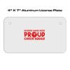 4 X 7 Aluminum License Plate  Thumbnail