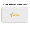 4 X 7 Aluminum License Plate  Thumbnail