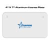 4 X 7 Aluminum License Plate  Thumbnail