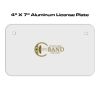 4 X 7 Aluminum License Plate  Thumbnail