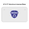 4 X 7 Aluminum License Plate  Thumbnail