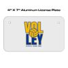 4 X 7 Aluminum License Plate  Thumbnail