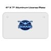 4 X 7 Aluminum License Plate  Thumbnail