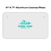 4 X 7 Aluminum License Plate  Thumbnail