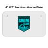 4 X 7 Aluminum License Plate  Thumbnail