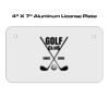 4 X 7 Aluminum License Plate  Thumbnail