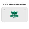 4 X 7 Aluminum License Plate  Thumbnail